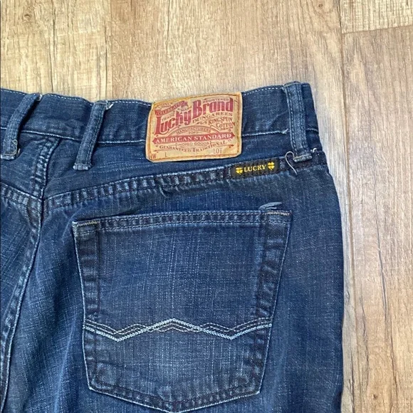 Men's Blue Lucky Brand Jeans - Picture 3 of 4
